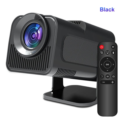 HY320 4K HD WiFi6 Portable Projector - Android 11, 390 ANSI, Bluetooth 5.0, 1920x1080P, Upgraded Outdoor Experience