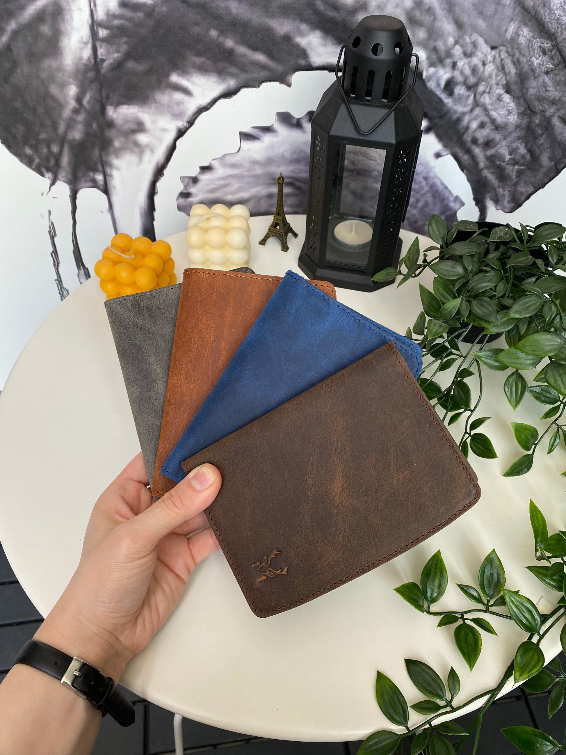 Simenit - Genuine Leather Passport Holder Travel Companion, Passport Wallet