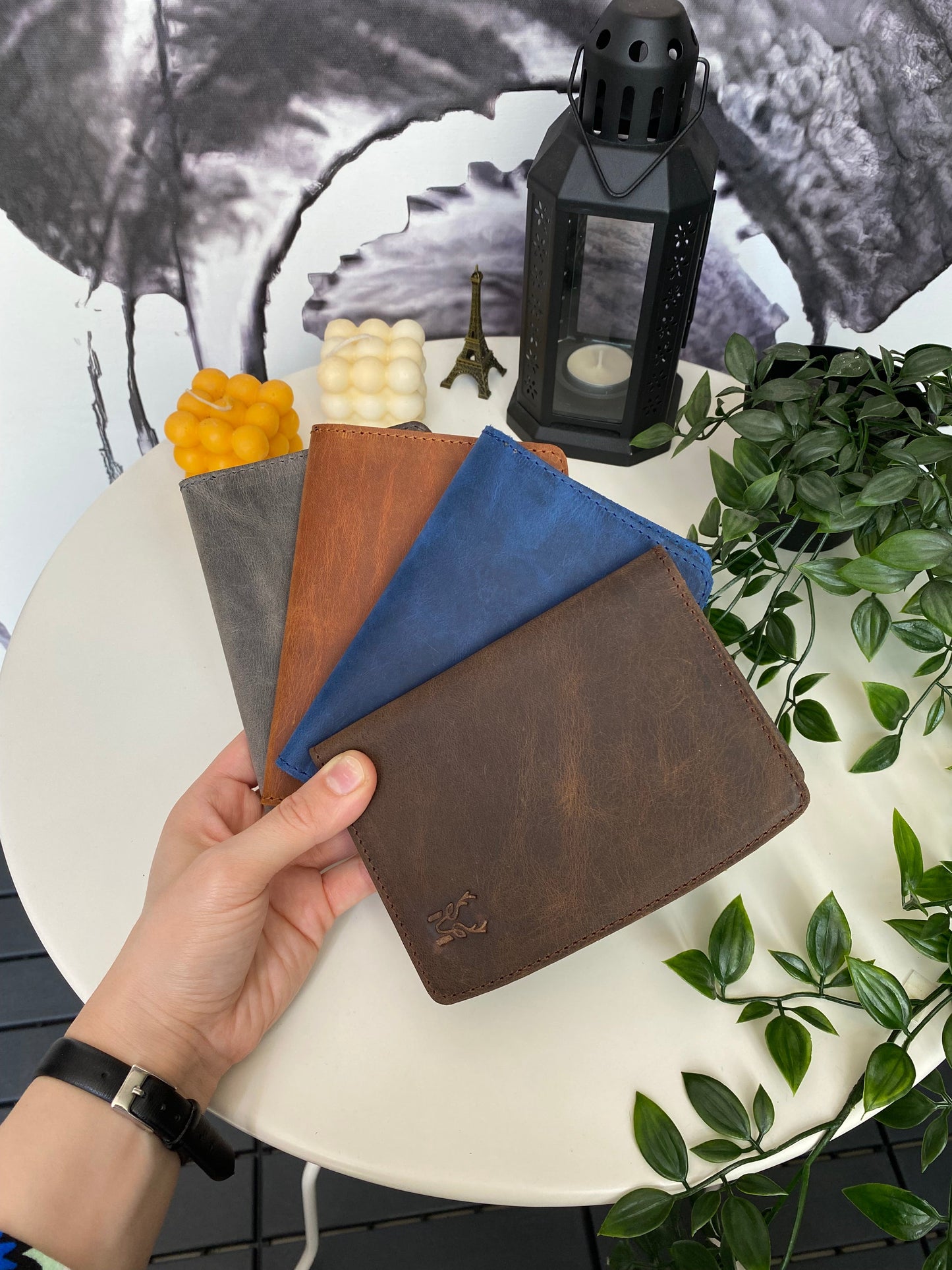 Simenit - Genuine Leather Passport Holder Travel Companion, Passport Wallet