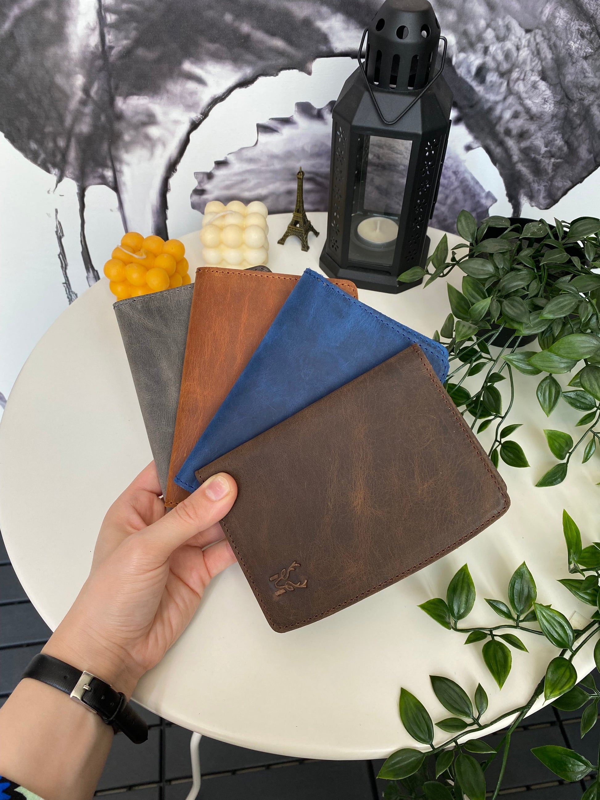 Simenit - Genuine Leather Passport Holder Travel Companion, Passport Wallet
